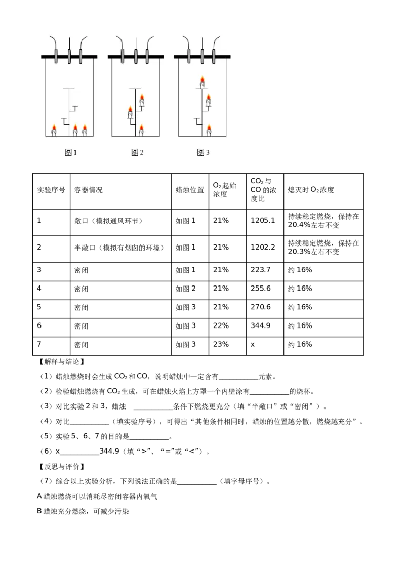 精品解析：北京市丰台区2020-2021学年九年级上学期期末化学试题（原卷版）(1)_北京初中期末题_C605-京七八九_B京化学七八九_北京9上化学_2020-2021