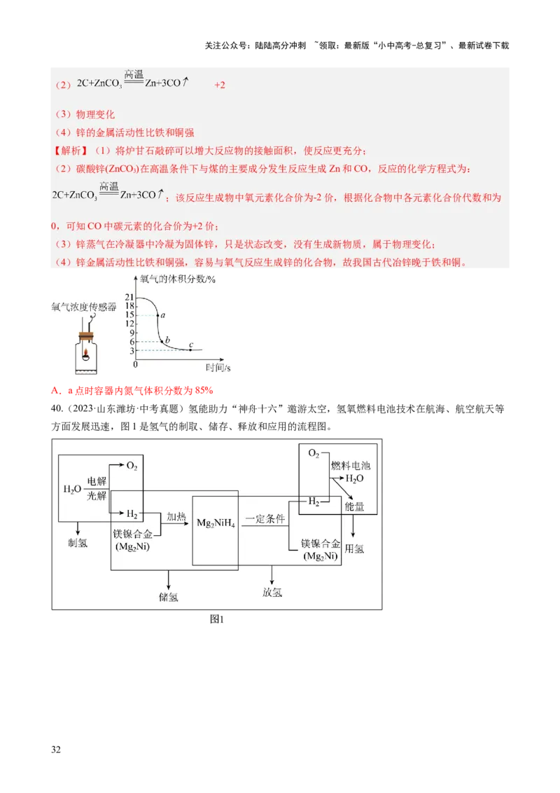 专题20工艺流程图题（解析版）_02中考总复习（2026版更新中）_05-化学-中考总复习_2026年中考复习（更新中）_好题汇编三年（2023-2025）中考化学真题分类汇编（全国通用）