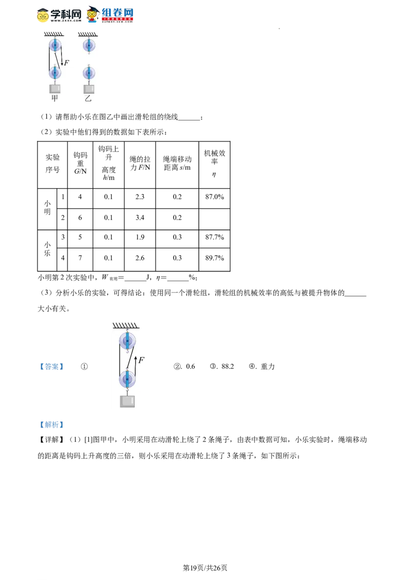 精品解析：北京市丰台十二中2021-2022学年八年级下学期物理期末试题（解析版）(1)_北京初中期末题_C605-京七八九_B京物理八九_物理_八年级下学期物理_2022-2023之前