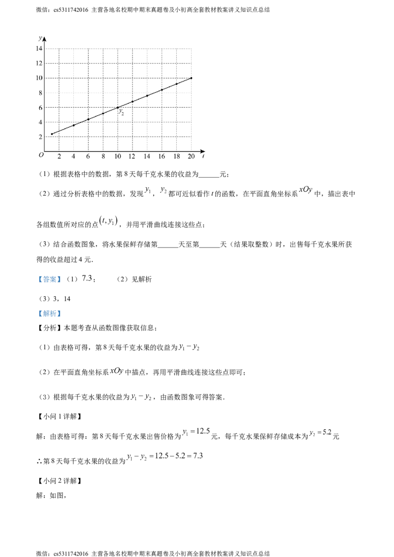 精品解析：2024年北京市丰台区九年级中考一模数学试题（解析版）(1)_北京初中期末题_C605-京七八九_B京市数学七八九_北京9下数学(含中考模拟）_北京数学9下一二三模