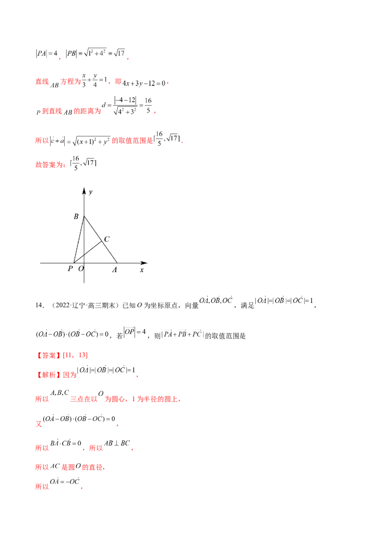 10.2平面向量的数量积（精练）（提升版）（解析版）_2.2025数学总复习_2023年新高考资料_一轮复习_2023年高考数学一轮复习（提升版）（新高考地区专用）