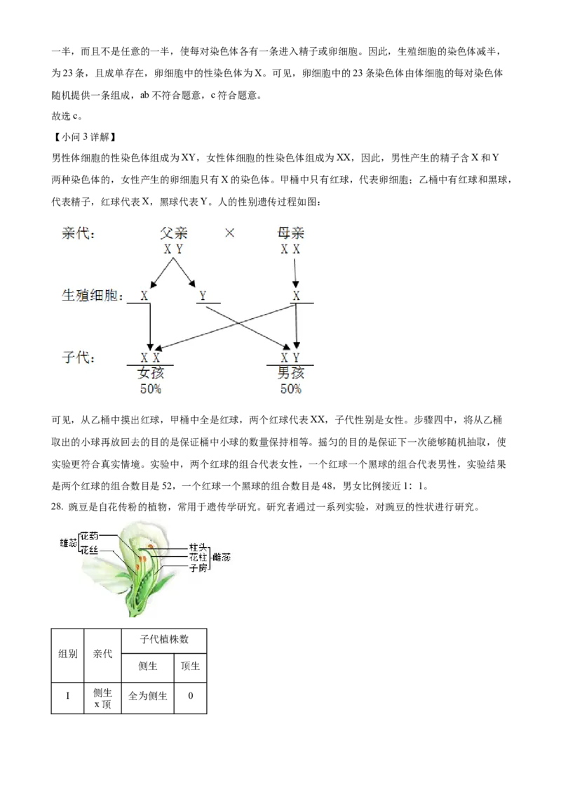 精品解析：北京市昌平区2023-2024学年八年级上学期期末生物试题（解析版）(1)_北京初中期末题_C605-京七八九_B京生物七八九_北京八上生物_2023-2024