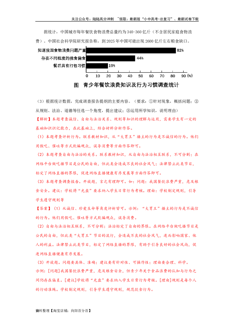 专题21崇尚法治精神（解析版）_02中考总复习（2026版更新中）_07-道法-中考总复习_2024年中考复习资料_专项复习资料_完三年（2021&mdash;2023）中考道德与法治真题分项汇编（全国通用）