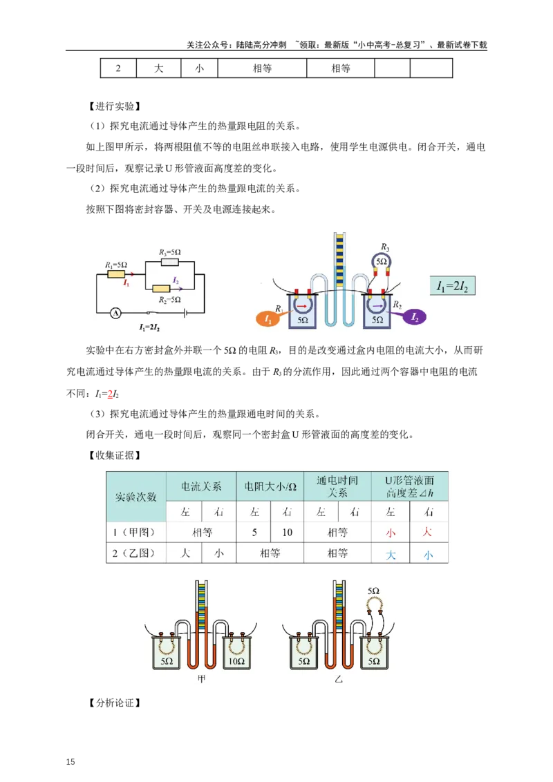专题17电功率（知识梳理+典例+练习）-2024物理中考一轮复习精品资料（教师版）_02中考总复习（2026版更新中）_04-物理-中考总复习_2024年中考复习资料_一轮复习_配套练习