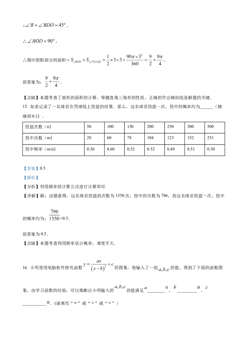 精品解析：北京市东城区第一七一中学2021-2022学年九年级上学期期末数学模拟练习试卷（解析版）(1)_北京初中期末题_C605-京七八九_B京市数学七八九_北京9上数学_2022-2023