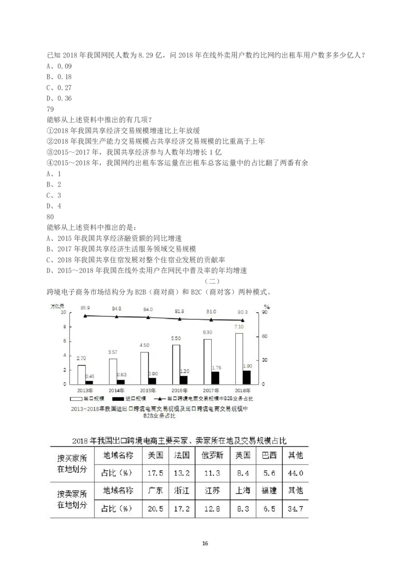 2019年下半年全国事业单位联考D类《职业能力倾向测验》真题_26事业职测+综合_闲鱼2026事业单位职测+综合_1.职测资料包_03历年真题合集(15-25年)_D类职业能力测验15-25_题目