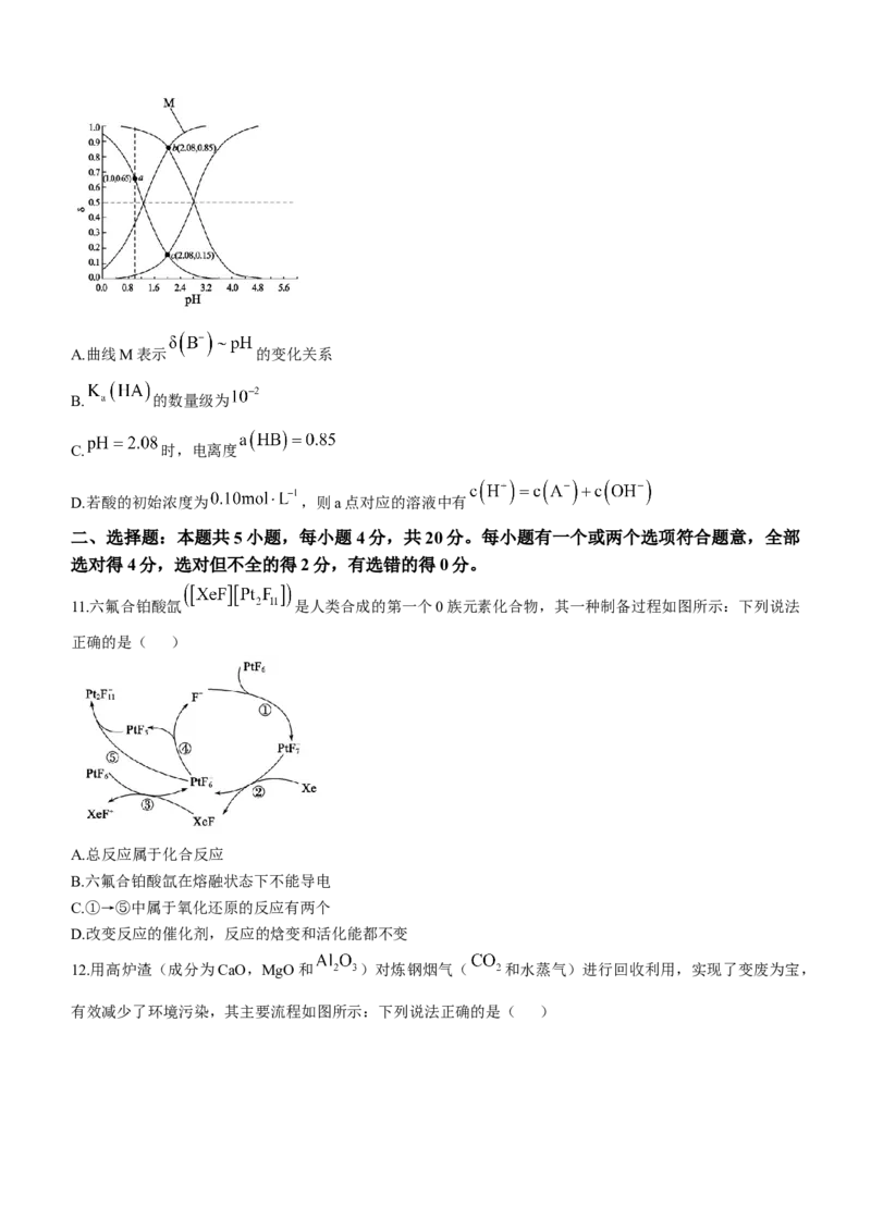 山东省德州市2024-2025学年高三上学期期中考试化学试题_A1502026各地模拟卷（超值！）_11月_241115山东省德州市2024-2025学年高三上学期期中考试（全科）