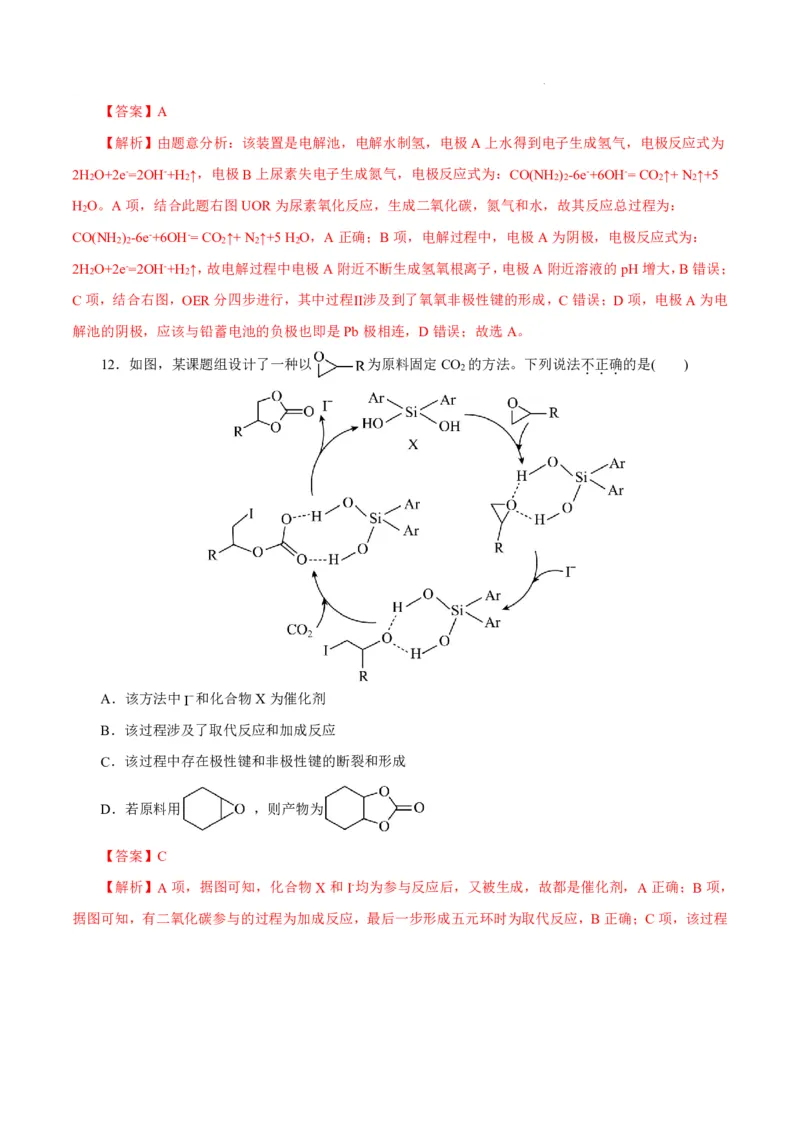 八省2025届高三&ldquo;八省联考&rdquo;考前猜想卷化学（15+4）全解全析_A1502026各地模拟卷（超值！）_12月_2412312025届高三&ldquo;八省联考&rdquo;考前猜想卷