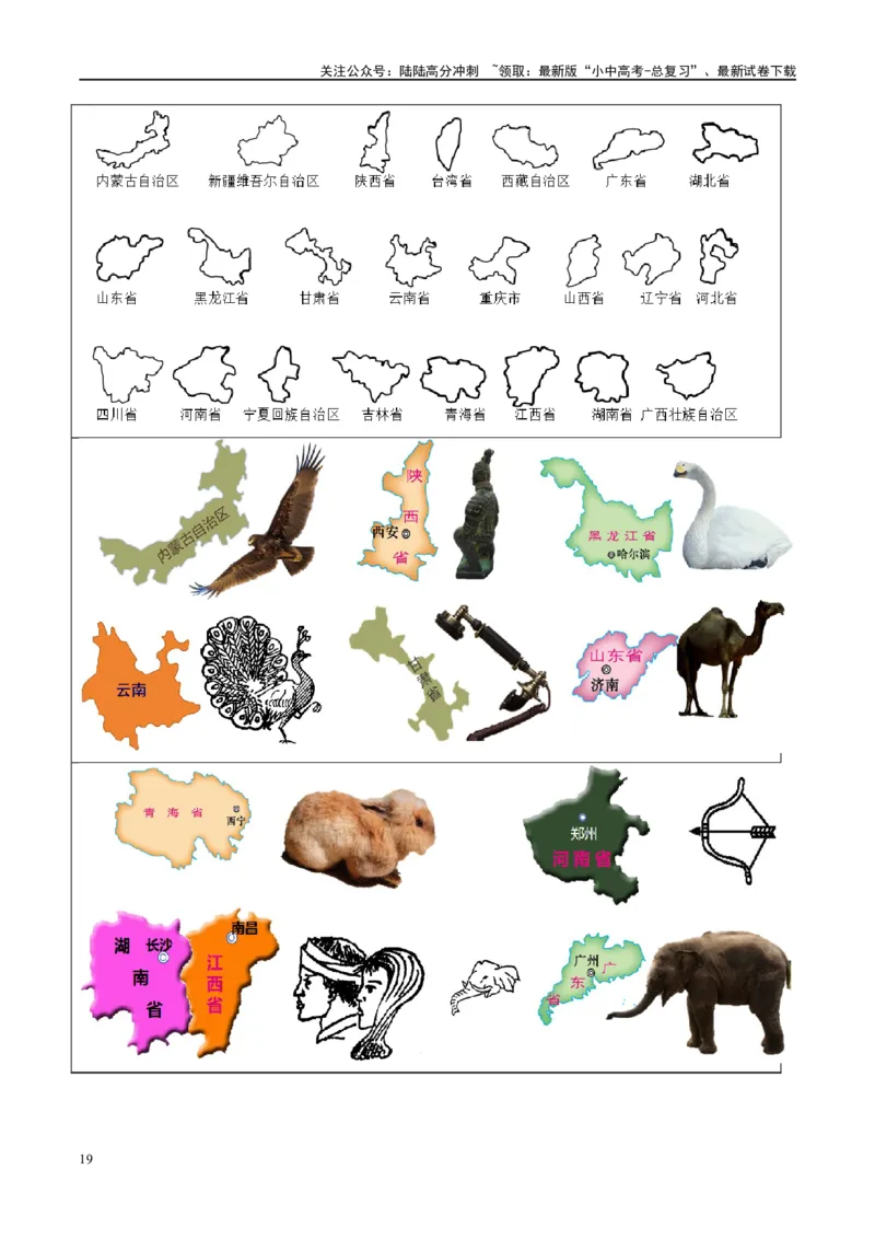 专题17中国的疆域、人口和民族（讲义）（原卷版）_02中考总复习（2026版更新中）_09-地理-中考总复习_2024年中考复习资料_一轮复习_❤2024年中考地理一轮复习讲练测（全国通用）