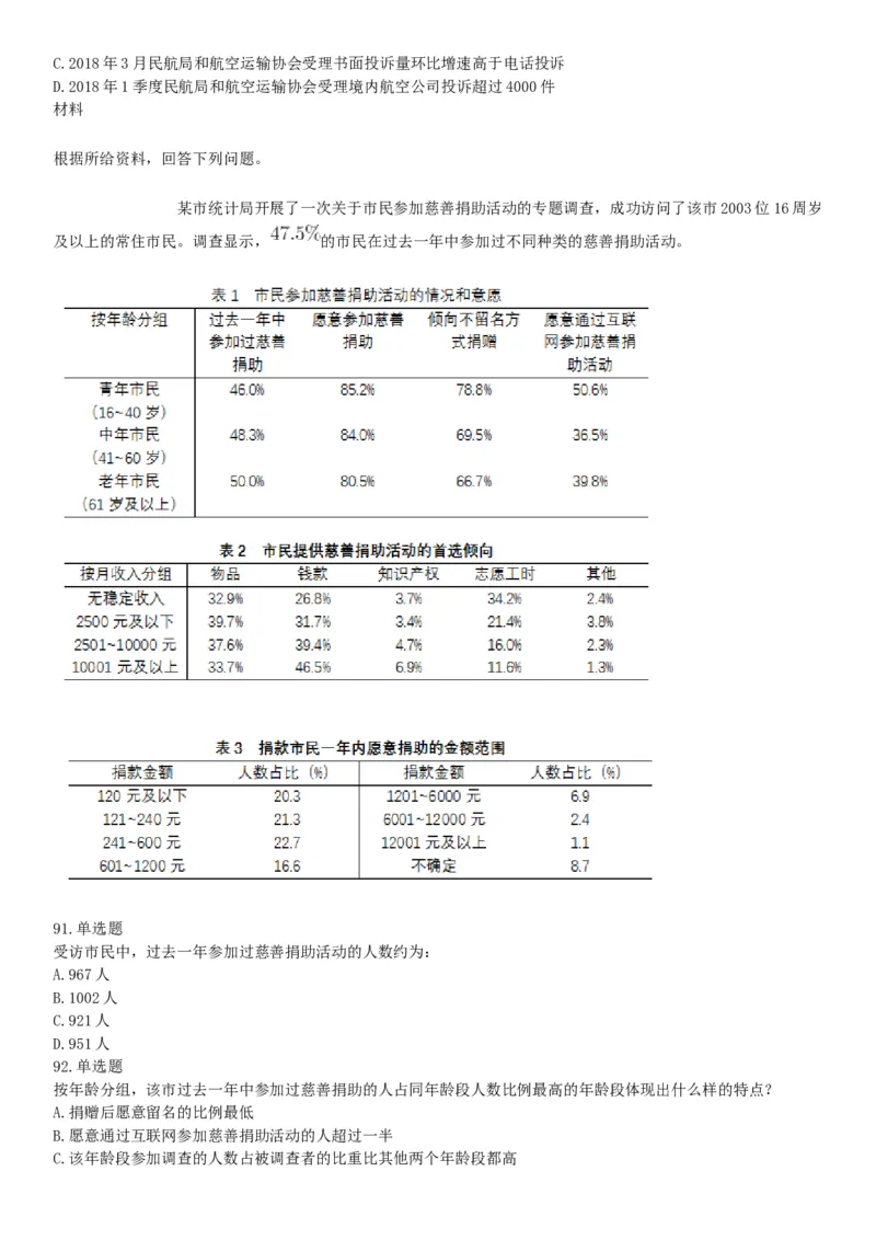 2019年上半年全国事业单位联考A类《职业能力倾向测验》题（宁夏广西云南贵州湖北安徽陕西青海内蒙古甘肃网友回忆版）_26事业职测+综合_闲鱼2026事业单位职测+综合_A类-综合管理