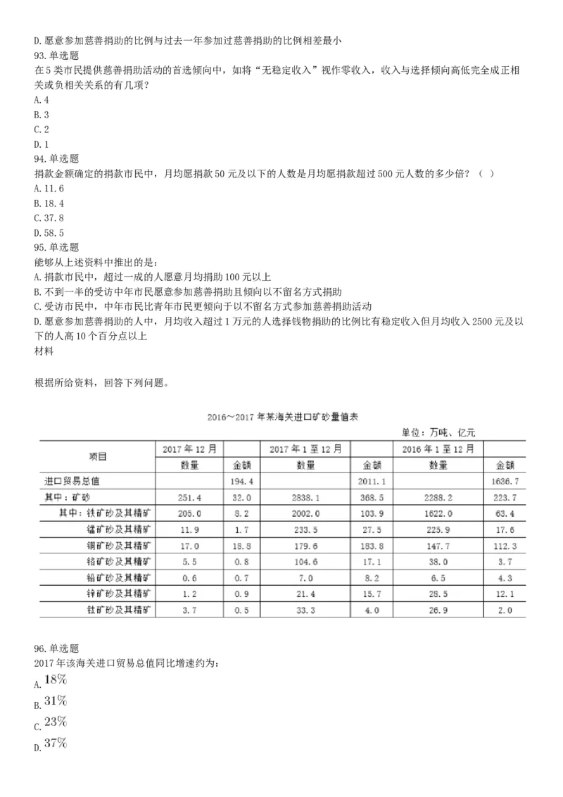 2019年上半年全国事业单位联考A类《职业能力倾向测验》题（宁夏广西云南贵州湖北安徽陕西青海内蒙古甘肃网友回忆版）_26事业职测+综合_闲鱼2026事业单位职测+综合_A类-综合管理