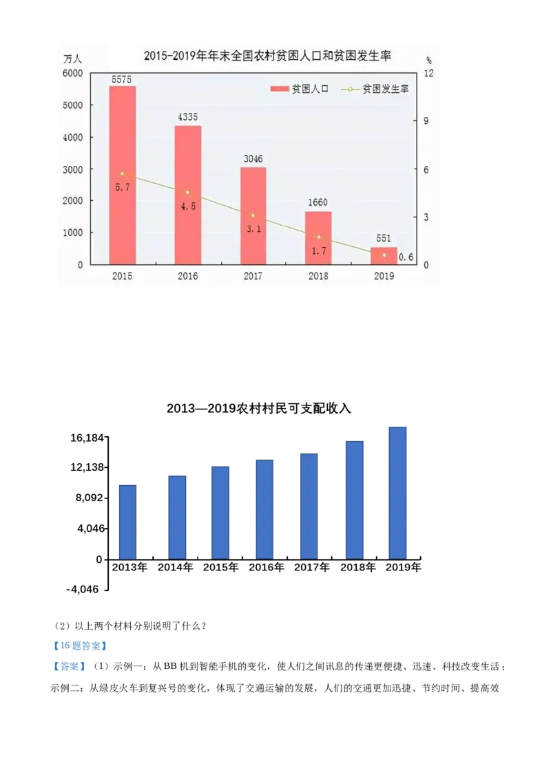 精品解析：北京市广渠门中学2020-2021学年九年级上学期第一次月考道德与法治试题（解析版）(1)_北京初中期末题_C605-京七八九_B京市道德与法治七八九_道法_北京9上道法_2021-2022