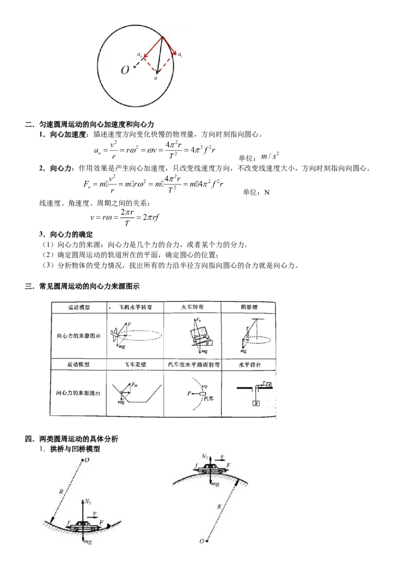 2023届新高考物理重点突破：第08讲圆周运动_4.2025物理总复习_2023年新高复习资料_一轮复习_2023届高考物理一轮专题特训