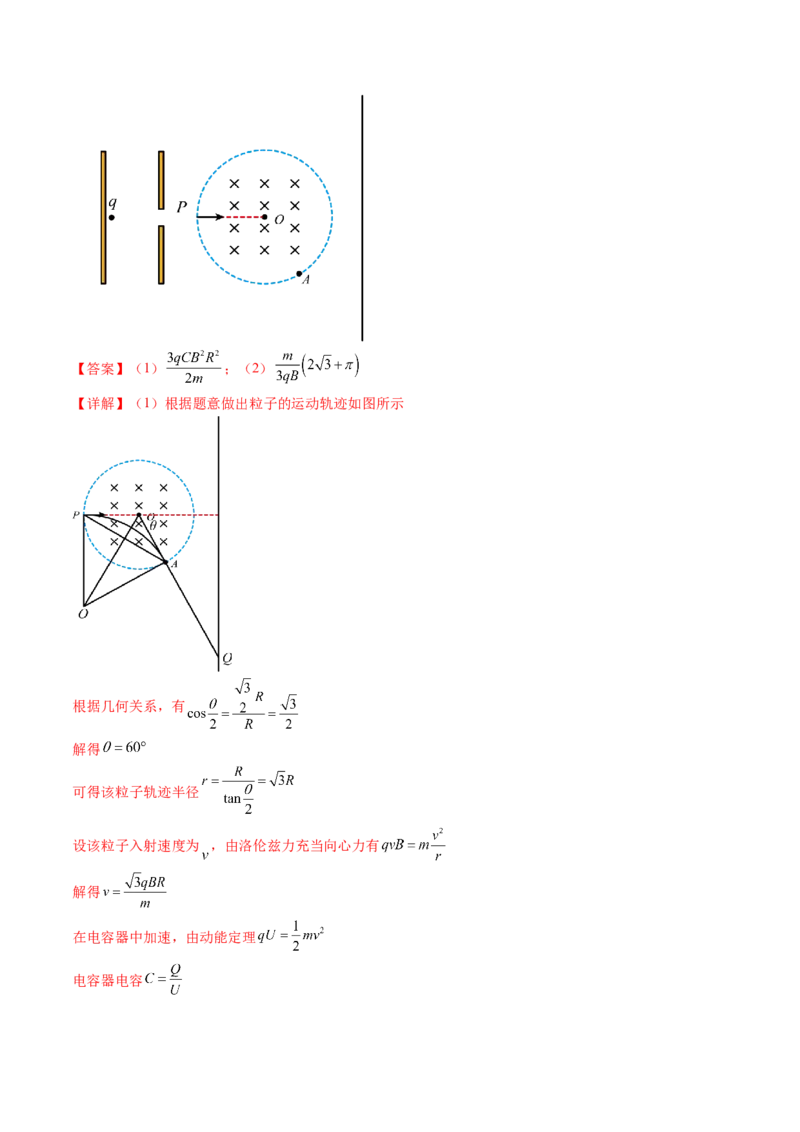 专题11带电粒子在复合场中的运动（讲义）（解析版）_4.2025物理总复习_2024年新高考资料_2.2024二轮复习_2024年高考物理二轮复习讲练测（新教材新高考）