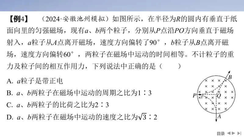 2025版高考物理二轮复习配套课件第一部分专题三电场和磁场第9讲磁场及带电粒子在磁场中的运动_4.2025物理总复习_2025年新高考资料_二轮复习_2025高考物理二轮复习配套课件