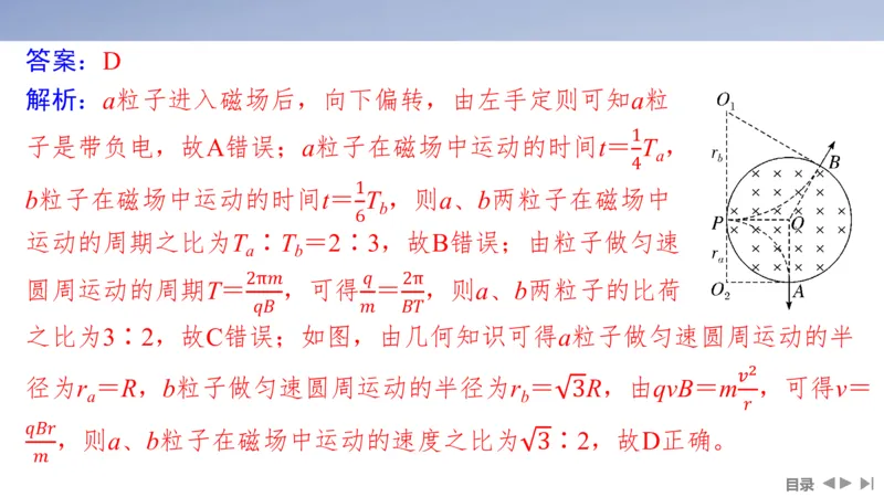 2025版高考物理二轮复习配套课件第一部分专题三电场和磁场第9讲磁场及带电粒子在磁场中的运动_4.2025物理总复习_2025年新高考资料_二轮复习_2025高考物理二轮复习配套课件
