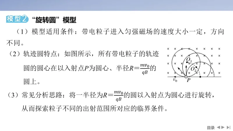 2025版高考物理二轮复习配套课件第一部分专题三电场和磁场第9讲磁场及带电粒子在磁场中的运动_4.2025物理总复习_2025年新高考资料_二轮复习_2025高考物理二轮复习配套课件