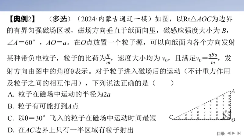 2025版高考物理二轮复习配套课件第一部分专题三电场和磁场第9讲磁场及带电粒子在磁场中的运动_4.2025物理总复习_2025年新高考资料_二轮复习_2025高考物理二轮复习配套课件