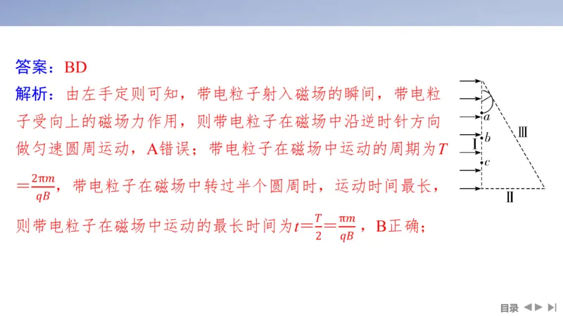 2025版高考物理二轮复习配套课件第一部分专题三电场和磁场第9讲磁场及带电粒子在磁场中的运动_4.2025物理总复习_2025年新高考资料_二轮复习_2025高考物理二轮复习配套课件