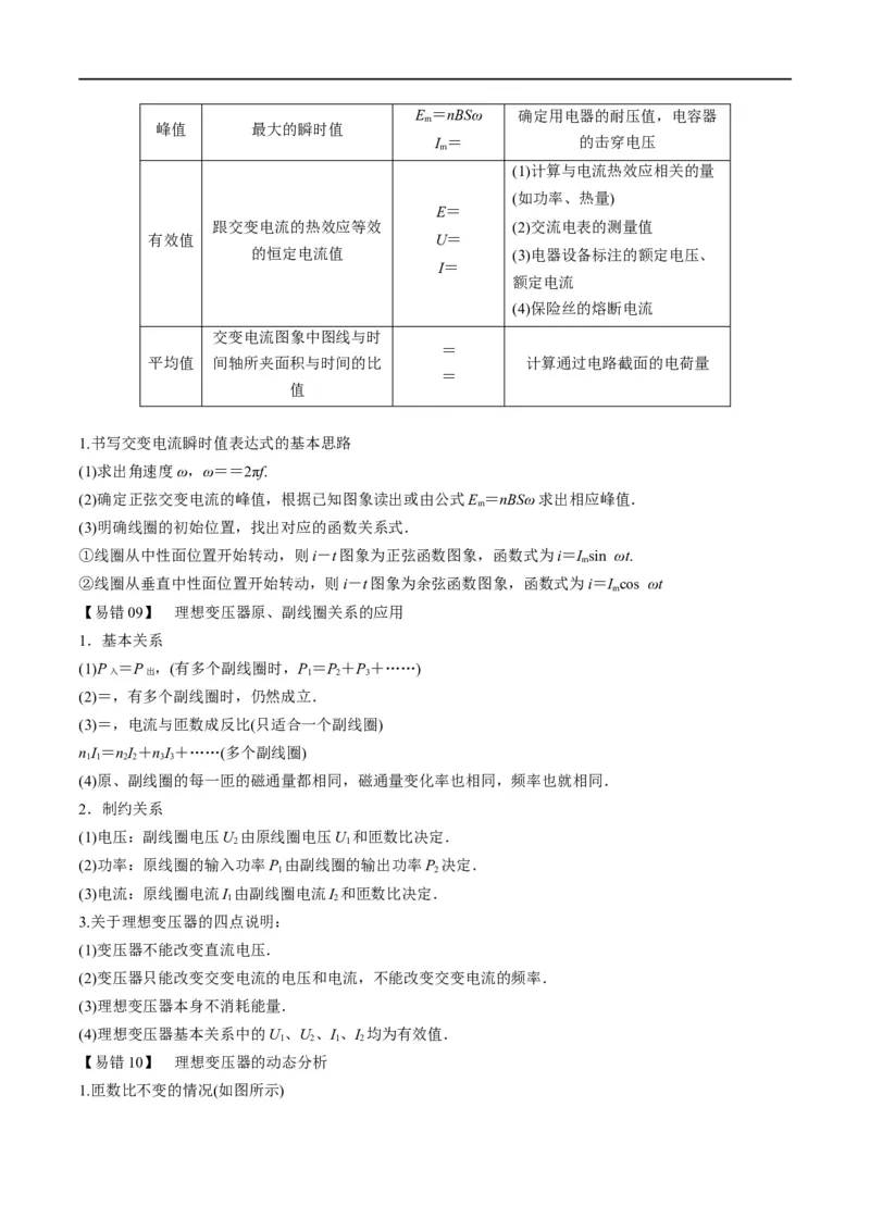 专题11：直流电路和交流电路（解析版）_4.2025物理总复习_赠品通用版（老高考）复习资料_二轮复习_2023年高考物理毕业班二轮热点题型归纳与变式演练（全国通用）