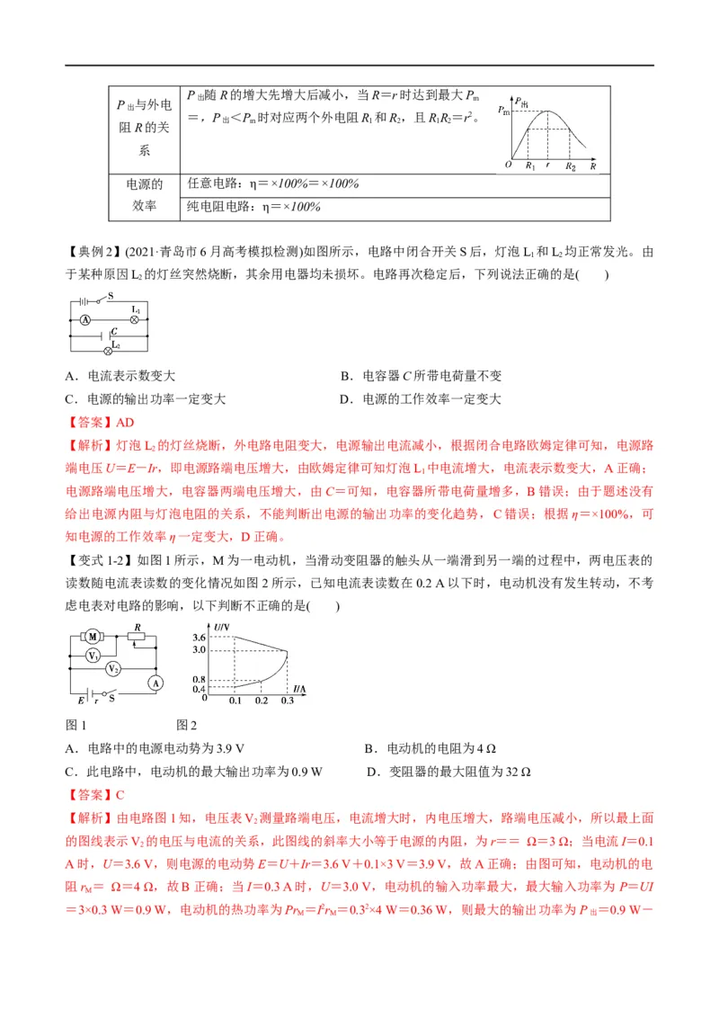 专题11：直流电路和交流电路（解析版）_4.2025物理总复习_赠品通用版（老高考）复习资料_二轮复习_2023年高考物理毕业班二轮热点题型归纳与变式演练（全国通用）