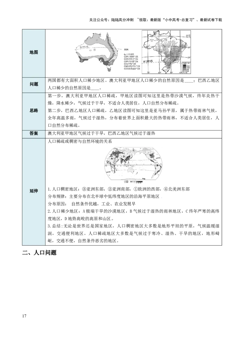 中考地理综合题答题模板+简答题归纳-2025年中考地理知识点梳理_02中考总复习（2026版更新中）_09-地理-中考总复习_2025中考地理复习资料_2025年中考地理知识点_易错题+答题模板