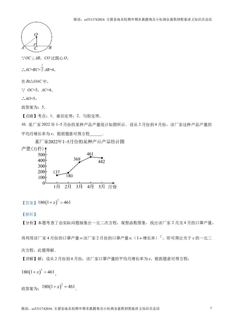 精品解析：北京市陈经纶中学嘉铭分校2024&mdash;2025学年上学期12月月考九年级数学试卷（解析版）(1)_北京初中期末题_C605-京七八九_北京9上数学试卷_2024-2025（持续更新）_北京9上数学月考