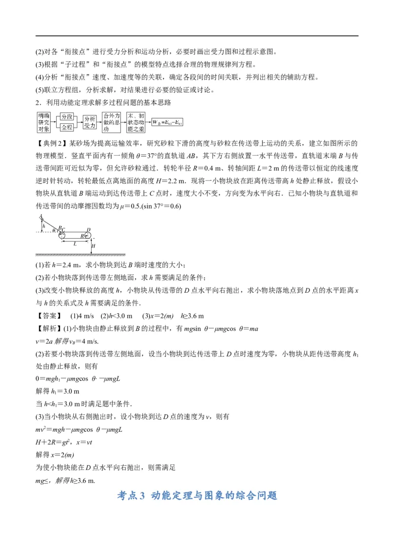 专题06：动能定理（原卷版）_4.2025物理总复习_赠品通用版（老高考）复习资料_二轮复习_2023年高考物理毕业班二轮热点题型归纳与变式演练（全国通用）