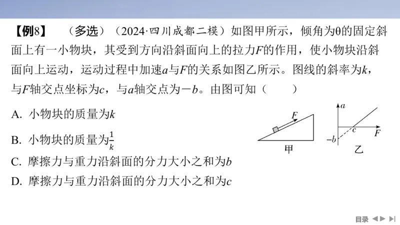 2025版高考物理二轮复习配套课件第一部分专题一力与运动第2讲直线运动与牛顿运动定律_4.2025物理总复习_2025年新高考资料_二轮复习_2025高考物理二轮复习配套课件