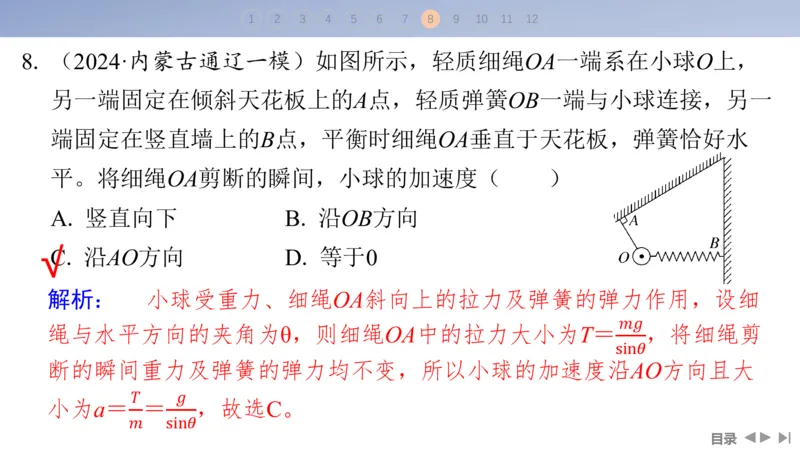 2025版高考物理二轮复习配套课件第一部分专题一力与运动第2讲直线运动与牛顿运动定律_4.2025物理总复习_2025年新高考资料_二轮复习_2025高考物理二轮复习配套课件