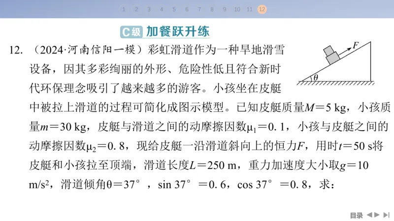 2025版高考物理二轮复习配套课件第一部分专题一力与运动第2讲直线运动与牛顿运动定律_4.2025物理总复习_2025年新高考资料_二轮复习_2025高考物理二轮复习配套课件
