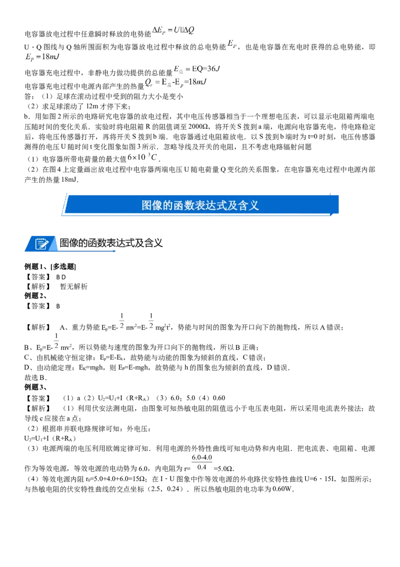 2023届新高考物理重点突破：第28讲专题：图像问题_4.2025物理总复习_2023年新高复习资料_一轮复习_2023届高考物理一轮专题特训
