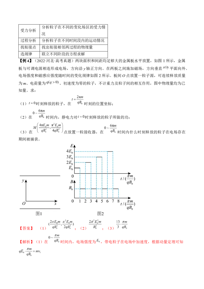 专题12.3　带电粒子在组合场叠加场和交变电、磁场中的运动讲&mdash;&mdash;2023年高考物理一轮复习讲练测（新教材新高考通用）（解析版）_4.2025物理总复习_2023年新高复习资料_一轮复习