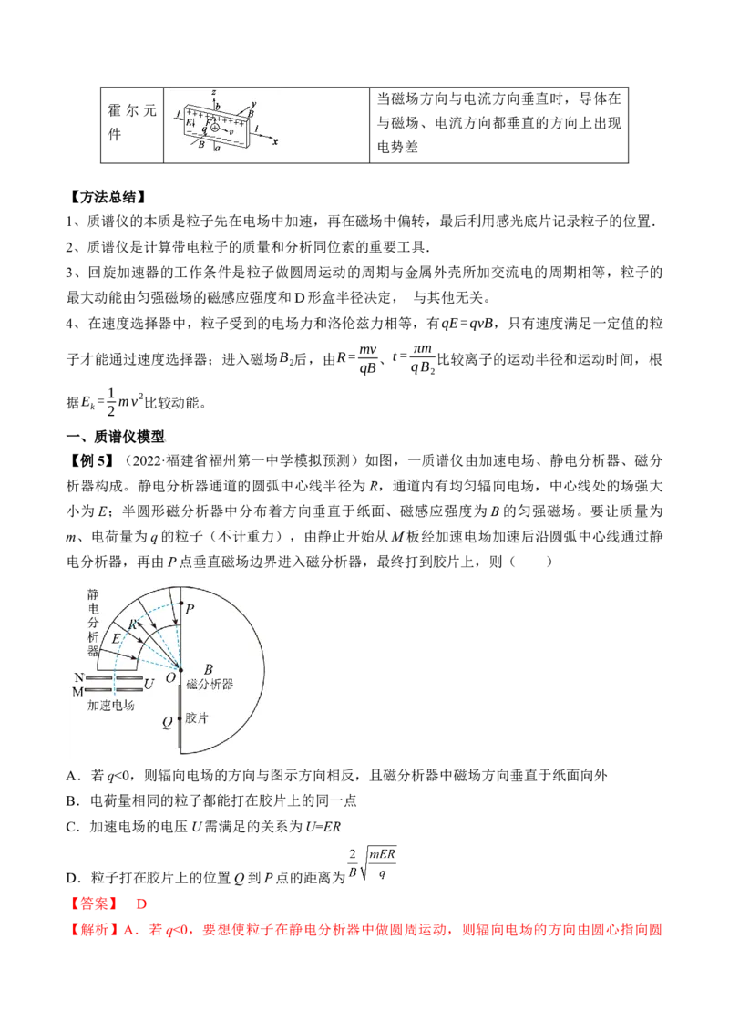 专题12.3　带电粒子在组合场叠加场和交变电、磁场中的运动讲&mdash;&mdash;2023年高考物理一轮复习讲练测（新教材新高考通用）（解析版）_4.2025物理总复习_2023年新高复习资料_一轮复习