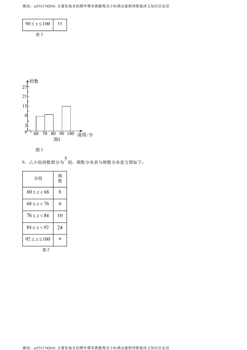 精品解析：北京市朝阳区2023-2024学年七年级下学期期末数学试题（原卷版）(1)_北京初中期末题_C605-京七八九_B京市数学七八九_北京7下数学_2022-2024_北京数学7下期末