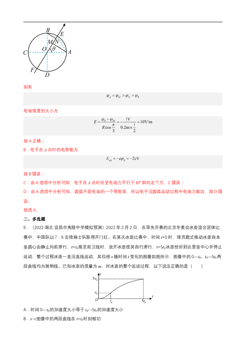 专题10力学与电磁学中的图像问题练（解析版）_4.2025物理总复习_赠品通用版（老高考）复习资料_二轮复习_高频考点解密2023年高考物理二轮复习讲义+分层训练（全国通用）