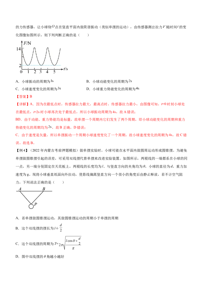 专题11机械振动和机械波（精讲）_4.2025物理总复习_赠品通用版（老高考）复习资料_二轮复习_2023年高考物理二轮复习讲练测（全国通用）288435117