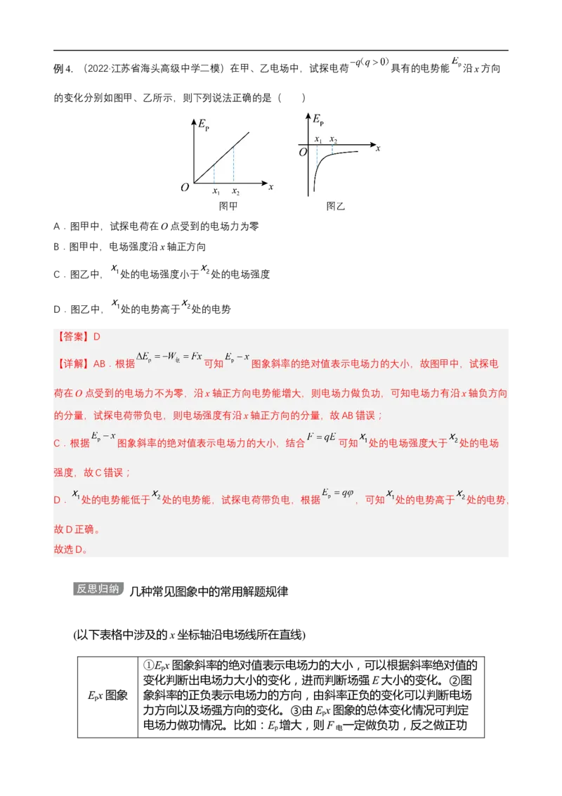 专题10力学与电磁学中的图像问题讲（原卷版）_4.2025物理总复习_赠品通用版（老高考）复习资料_二轮复习_高频考点解密2023年高考物理二轮复习讲义+分层训练（全国通用）
