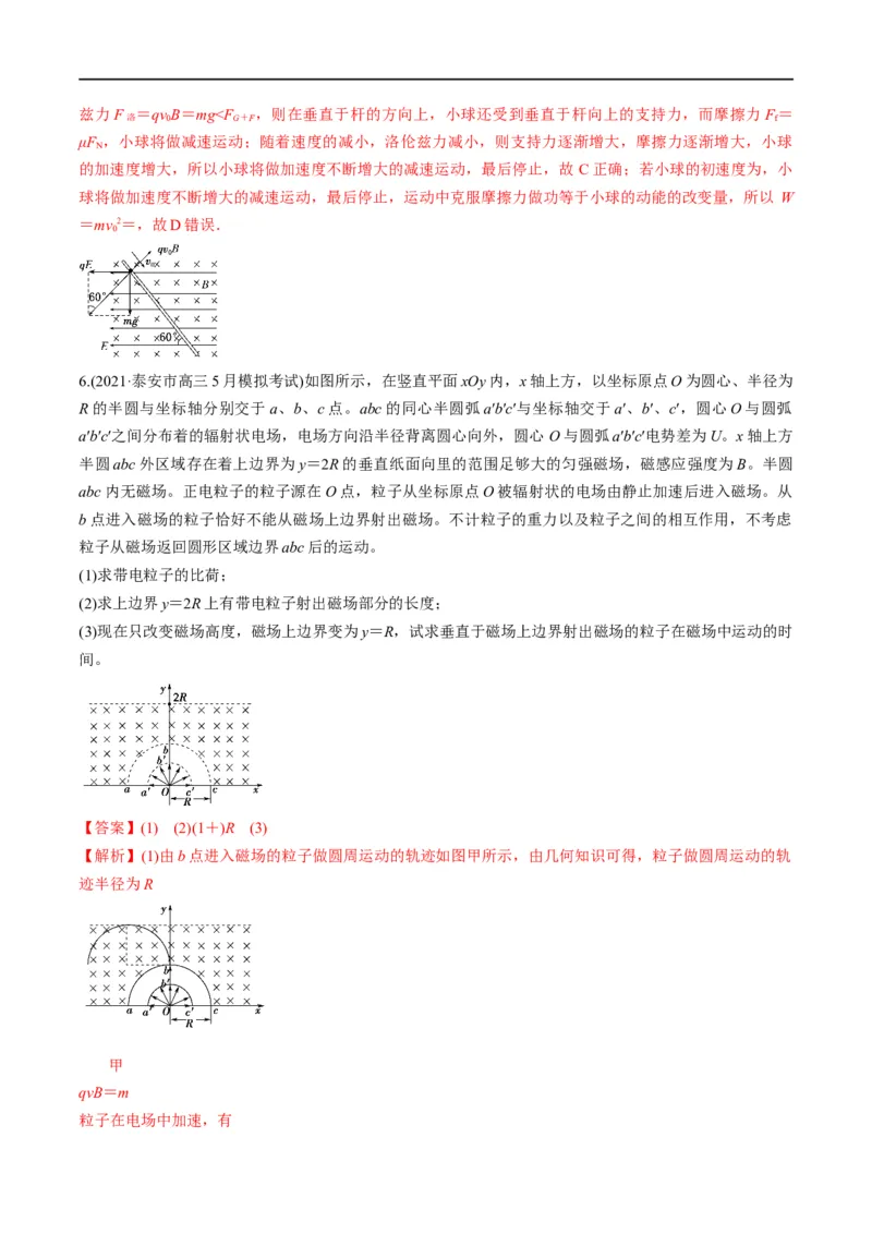 专题10：磁场的性质、带电粒子在磁场中的运动(解析版)_4.2025物理总复习_赠品通用版（老高考）复习资料_二轮复习_2023年高考物理毕业班二轮热点题型归纳与变式演练（全国通用）