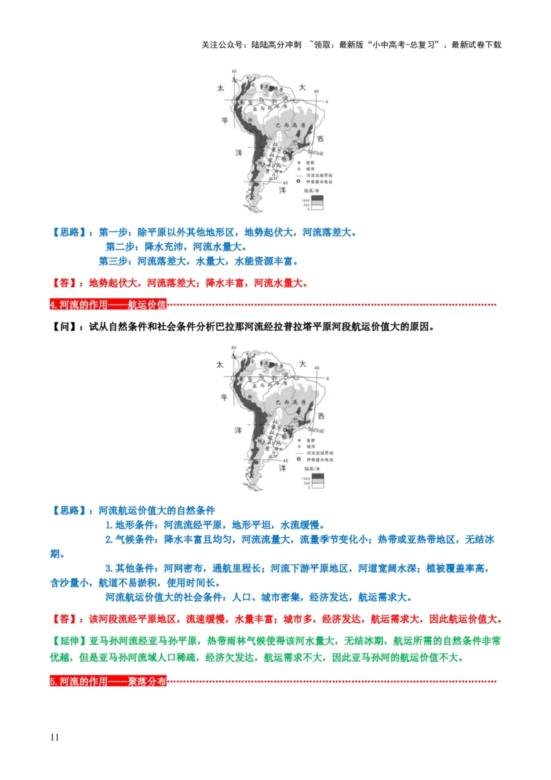 中考地理简答题思路点拨与归纳（答题模板）-2025年中考地理答题方法模板_02中考总复习（2026版更新中）_09-地理-中考总复习_2025中考地理复习资料_2025年中考地理答题方法模板