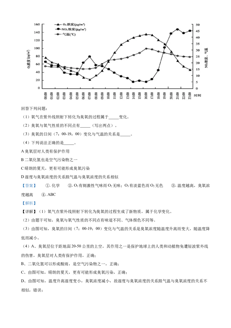 精品解析：北京市顺义区2020-2021学年九年级上学期期末化学试题（解析版）(1)_北京初中期末题_C605-京七八九_B京化学七八九_北京9上化学_2020-2021