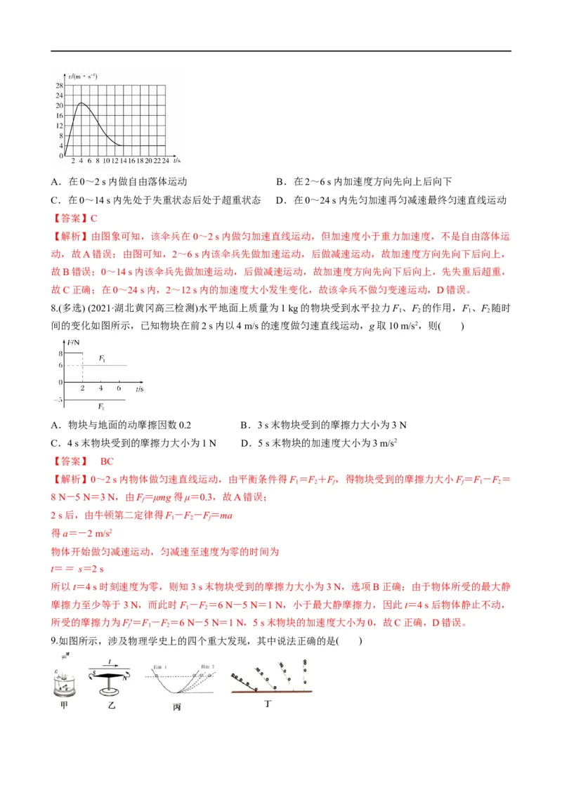 专题02：直线运动综合规律（解析版）_4.2025物理总复习_赠品通用版（老高考）复习资料_二轮复习_2023年高考物理毕业班二轮热点题型归纳与变式演练（全国通用）