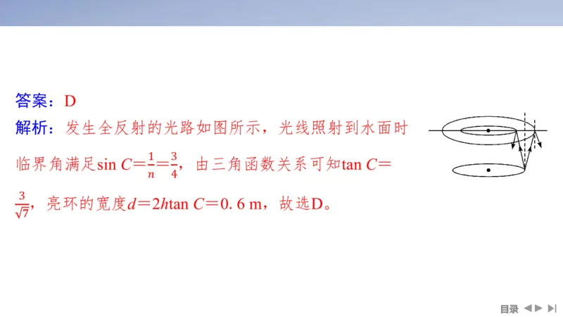 2025版高考物理二轮复习配套课件第一部分专题五振动与波光第13讲光学_4.2025物理总复习_2025年新高考资料_二轮复习_2025高考物理二轮复习配套课件