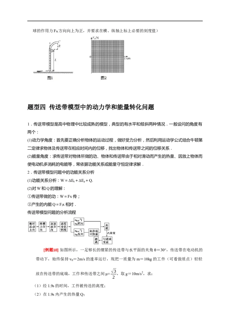 专题12功能关系能量守恒（原卷版）_4.2025物理总复习_赠品通用版（老高考）复习资料_专项复习_2023年高考冲刺物理热点知识讲练与题型归纳（全国通用）