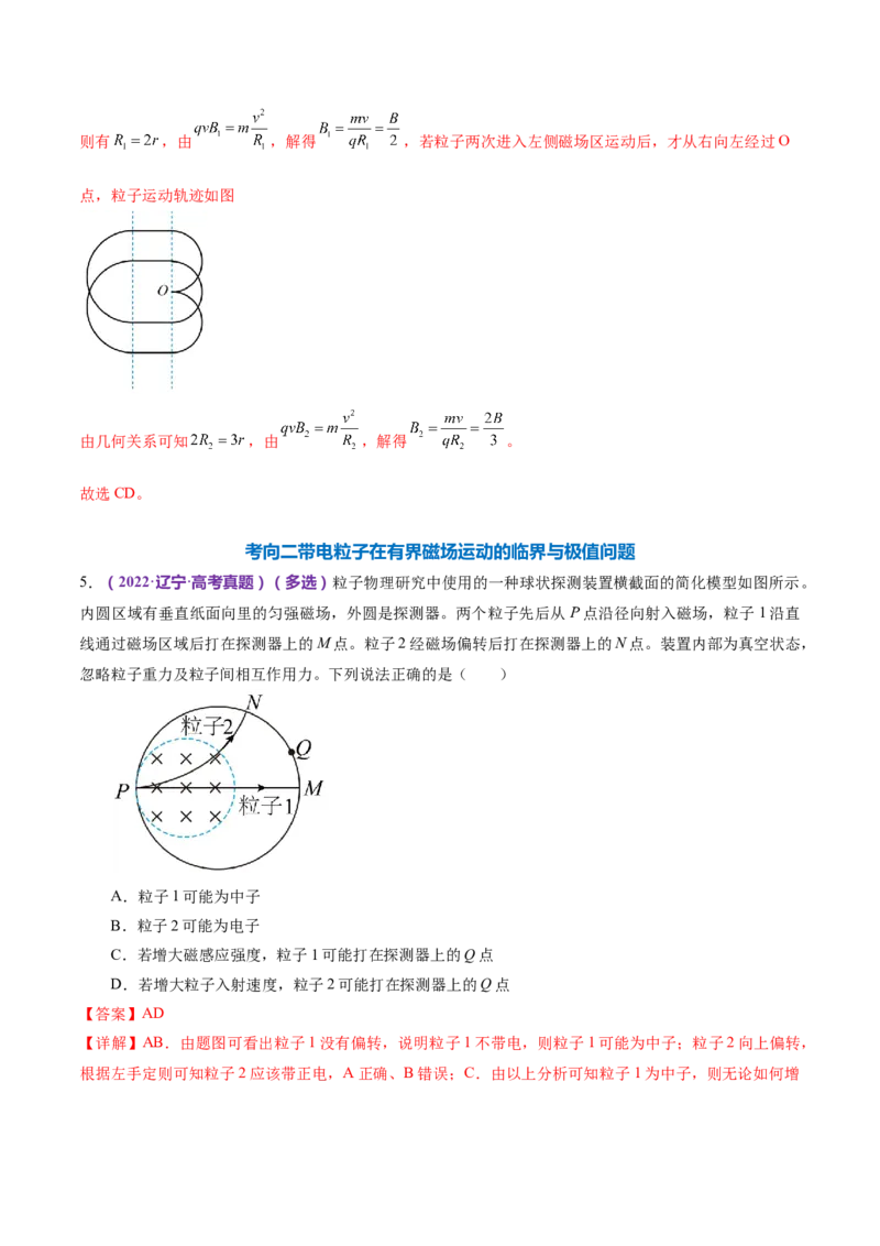 专题10磁场带电粒子在磁场中的运动（练习）（解析版）_4.2025物理总复习_2024年新高考资料_2.2024二轮复习_2024年高考物理二轮复习讲练测（新教材新高考）