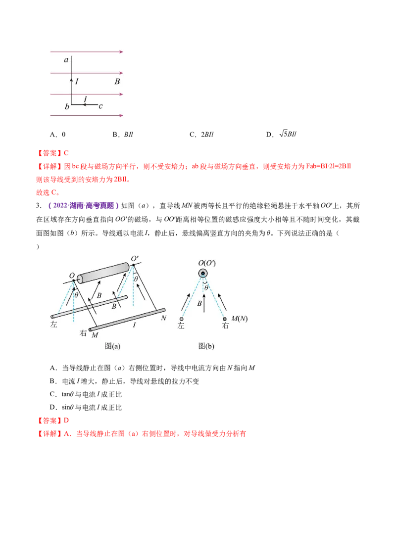 专题10磁场带电粒子在磁场中的运动（练习）（解析版）_4.2025物理总复习_2024年新高考资料_2.2024二轮复习_2024年高考物理二轮复习讲练测（新教材新高考）