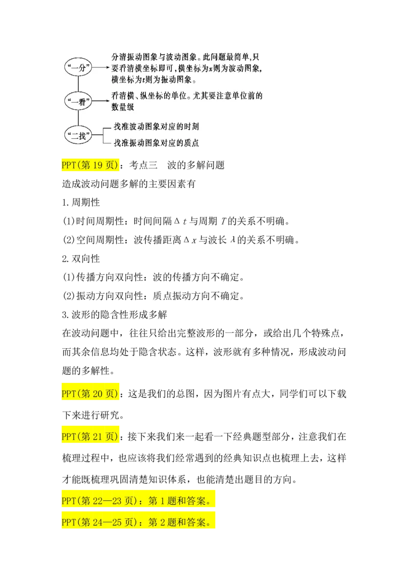 2.机械振动和机械波讲义（教师逐字稿）高清PDF版_4.2025物理总复习_2023年新高复习资料_专项复习_思维导图破解高中物理（导图+PPT课件+逐字稿）