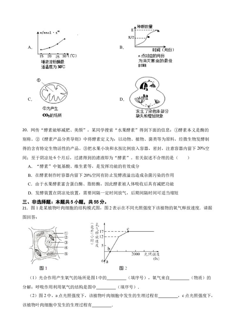 2023年新高考生物模拟试卷（山东卷）（Word版含答案）_4.2025物理总复习_2023年新高复习资料_3物理高考模拟题_新高考