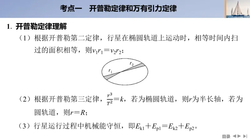 2025版高考物理二轮复习配套课件第一部分专题一力与运动第4讲万有引力与宇宙航行_4.2025物理总复习_2025年新高考资料_二轮复习_2025高考物理二轮复习配套课件