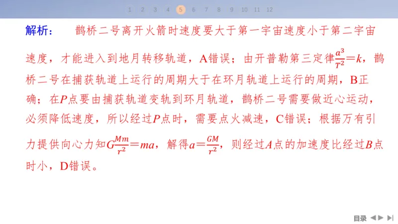 2025版高考物理二轮复习配套课件第一部分专题一力与运动第4讲万有引力与宇宙航行_4.2025物理总复习_2025年新高考资料_二轮复习_2025高考物理二轮复习配套课件